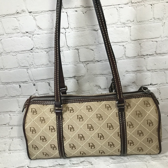 Dooney & Bourke Barrel Bag Signature Satchel - Picture 3 of 14